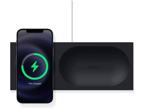 Cargador Bandeja Sem Outros para iPhone 12 Pro YIZHOOD Negro