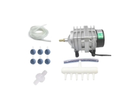 Compresores de aire para acuarios, bomba electromagnética de 220 V, aireación de 70 l/min, accesorios 318 45 W OEM
