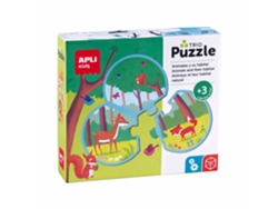 Puzzle rompecabezas APLI Animais (3 anos - 24 unidades)