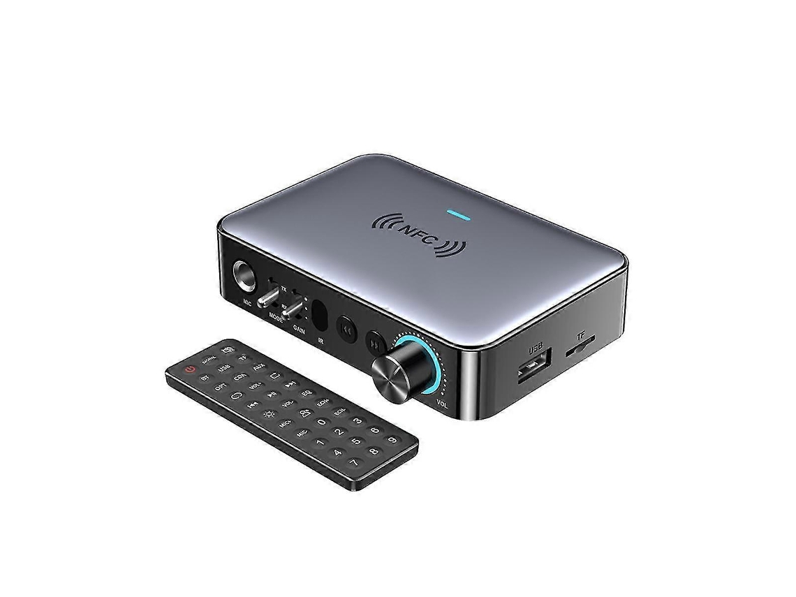Adaptador de audio Bluetooth NFC, receptor de fibra óptica Bluetooth, transmisor, adaptador de audio Bluetooth 5.1 Rosewell