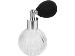 Frasco De Perfume Pequeño, Reutilizable Y De Estilo Vintage Para Aceites Perfumados - Transparente