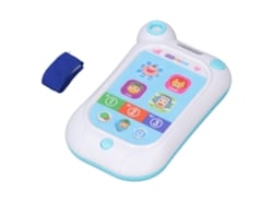2026-juguete Teléfono Para Aprendizaje Blanco, Simulación Pantalla Táctil, Música, Cultiva Creatividad, Juguete Educativo Para Niños Pequeños