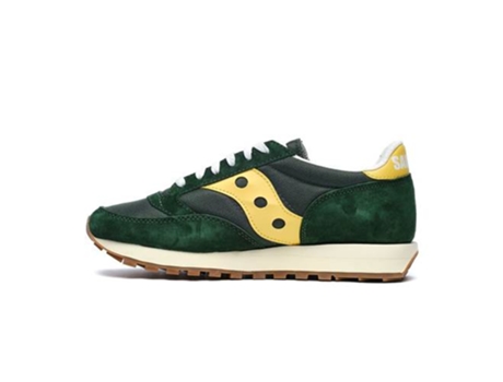 Zapatos de Hombre SAUCONY Jazz Piel Verde (42)