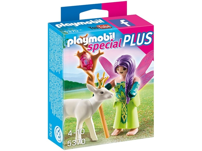 PLAYMOBIL Special Plus - Hada con Ciervo - 5370