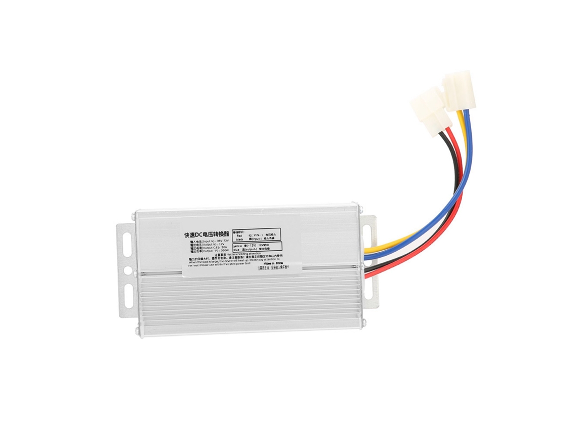 Conversor De Voltaje Dc 36-72v A 12v 30a 360w Transformador Adaptador