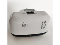 Amplificador de señal Wi-Fi inalámbrico de 300 m, repetidor de red, luz dorada blanca y negra