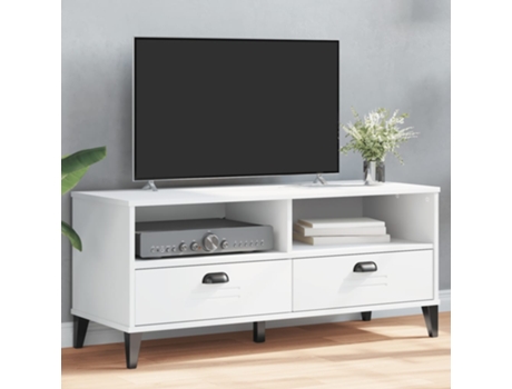 Mueble para TV VIKEN madera de ingeniería blanco
