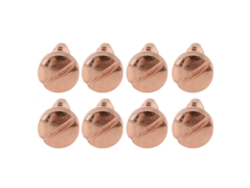 8 Tornillos Para Caja De Reloj De Acero Inoxidable En Oro Rosa
