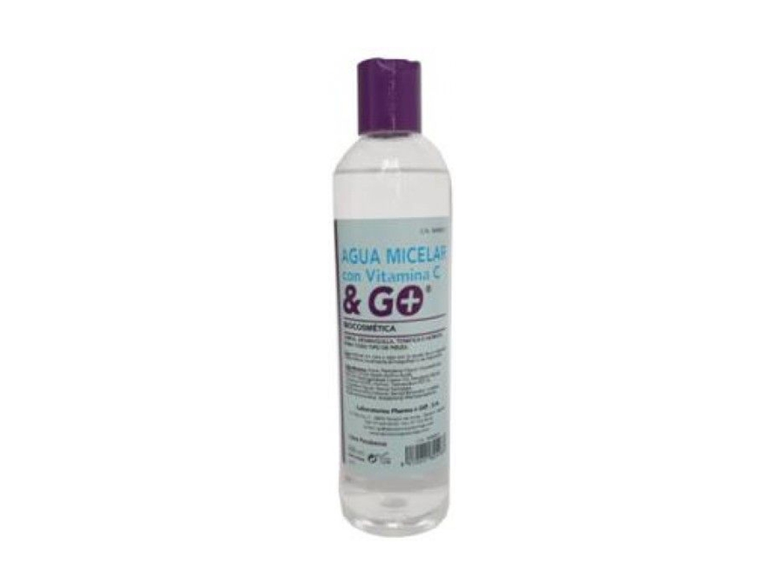 Agua Micelar PHARMA & GO con Vitamina C (300 ml)