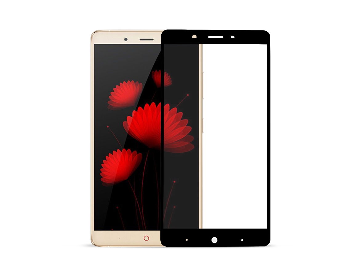 Película De Vidrio Templado (cobertura De Pantalla Completa, Protección Hd) Para Zte Z11max Z11mini Minis