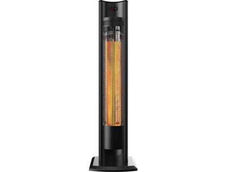 ACTIVEJET Calefactor ACTIVEJET Aph-Cs2000 Acero Exterior Negro 2000 W