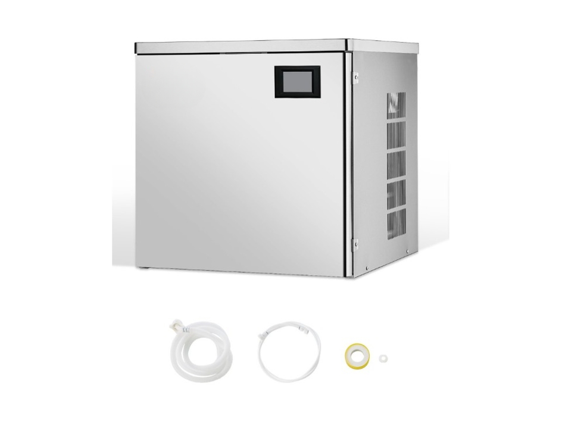 Cabeza De Máquina De Hielo Industrial 204kg/día En Acero Inoxidable Para Comercio Tekmaquinas