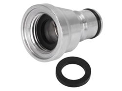Adaptador de acoplamiento para manguera de cerveza de acero inoxidable de 1/2''