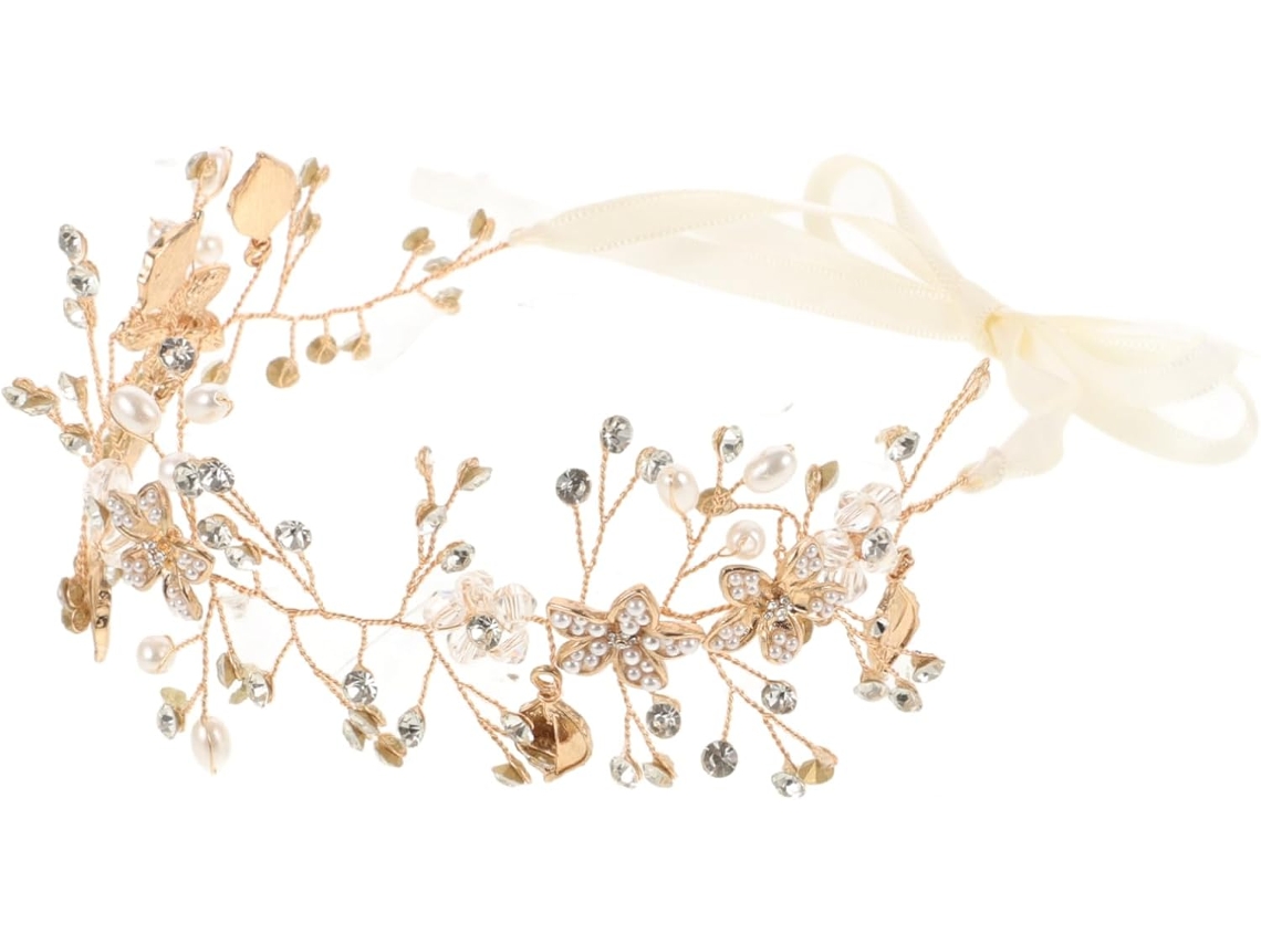 Diadema De Boda Con Perlas, Tocado Para Novia Y Dama De Honor, Accesorio Para El Cabello