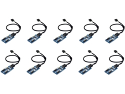 Tarjeta De Extensión De Escritorio Con Conector Usb Macho De 9 Pines (1 A 2/4)