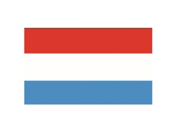 Luxemburgo Vermelho Branco Azul 20 X 30 Cmtalamex