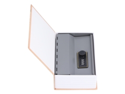 2026 Store-caja De Dinero Mini Con Forro De Acero Inoxidable Caja Fuerte Simulada En Forma De Libro Para Hogar Y Oficina
