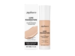 Base de maquillaje termosensible, tono de piel medio