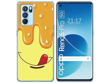 Carcasa Oppo Reno 6 Pro 5G TUMUNDOSMARTPHONE Dibujos Multicolor