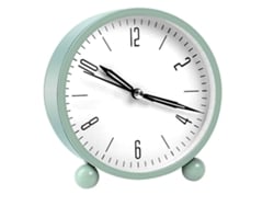Reloj despertador con luz nocturna, analógico, súper silencioso, sin tictac, funciona con pilas, diseño redondo para dormitorio y sala de estar.