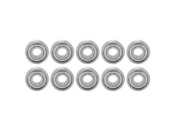 10 Peças Rolamentos De Aço Inoxidável 26x10x8mm Para Máquinas Papelarias Redutores Trituradoras