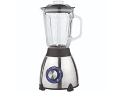 Batidora De Vaso Con Jarra De Cristal 1.5l, 2 Velocidades, 550w, Cuchillas De Acero Inoxidable, Desmontable, Patas Antideslizantes
