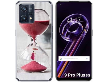 Carcasa para Realme 9 Pro Plus 5G TUMUNDOSMARTPHONE Dibujos Reloj Multicolor
