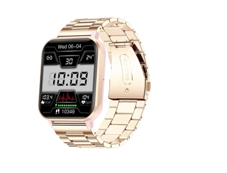 Reloj inteligente para mujer de 1,83 pulgadas, Monitor de salud, termómetro, pulsera para mujer, reloj inteligente con llamada Bluetooth para Andro...