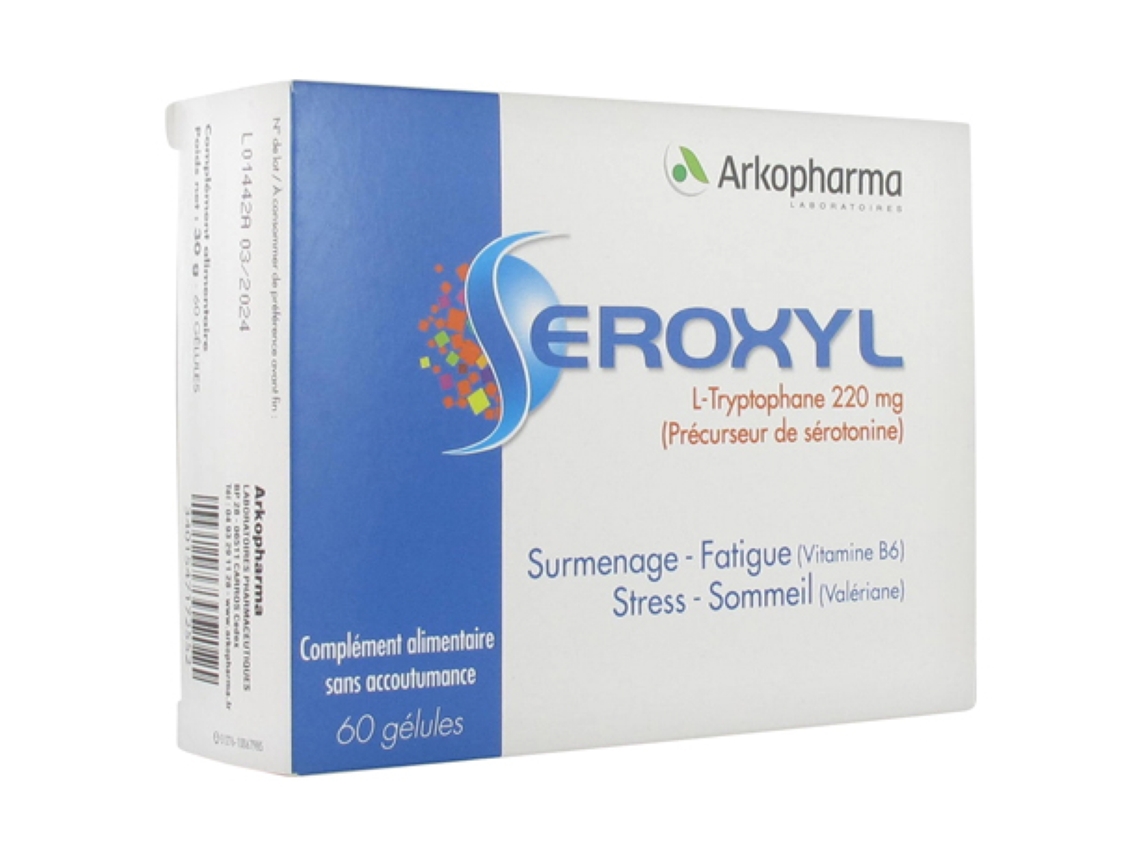 Seroxyl Agotamiento Cansancio Estrés Sueño 60 Cápsulas ARKOPHARMA