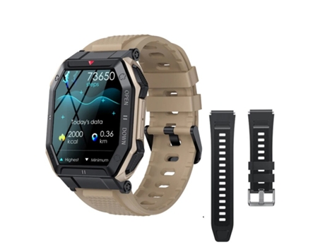 Smart Watch Hombres K55 Bluetooth Smartwatch Para Hombres Monitor de Salud Reloj Impermeable Para Android IOS Personalizado con cámara VEANXIN