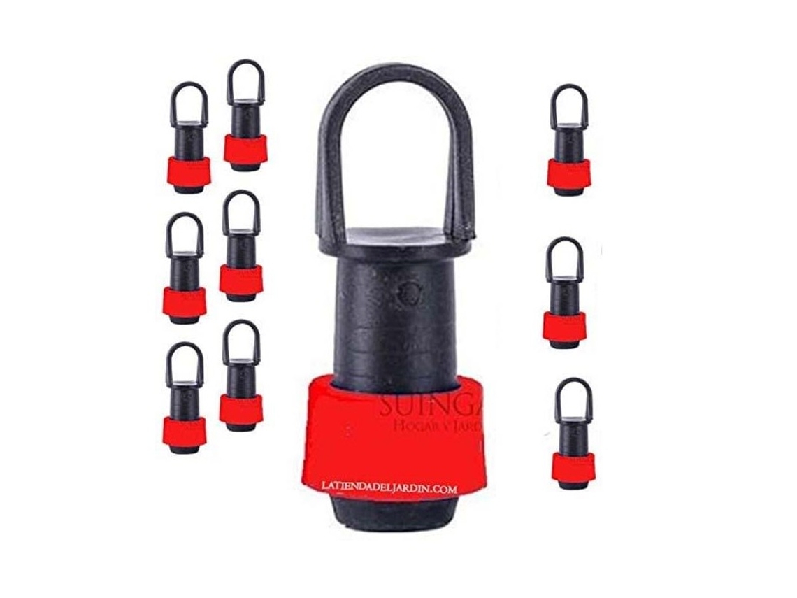 Pack 10 X Tapón Cinta De Goteo 16M SUINGA