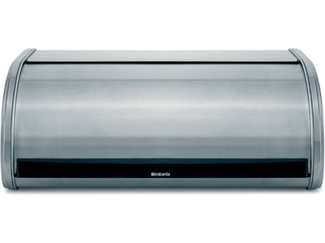 Recipiente para Alimentos BRAUNBANTIA Matte Steel Roll Top Bread Bin