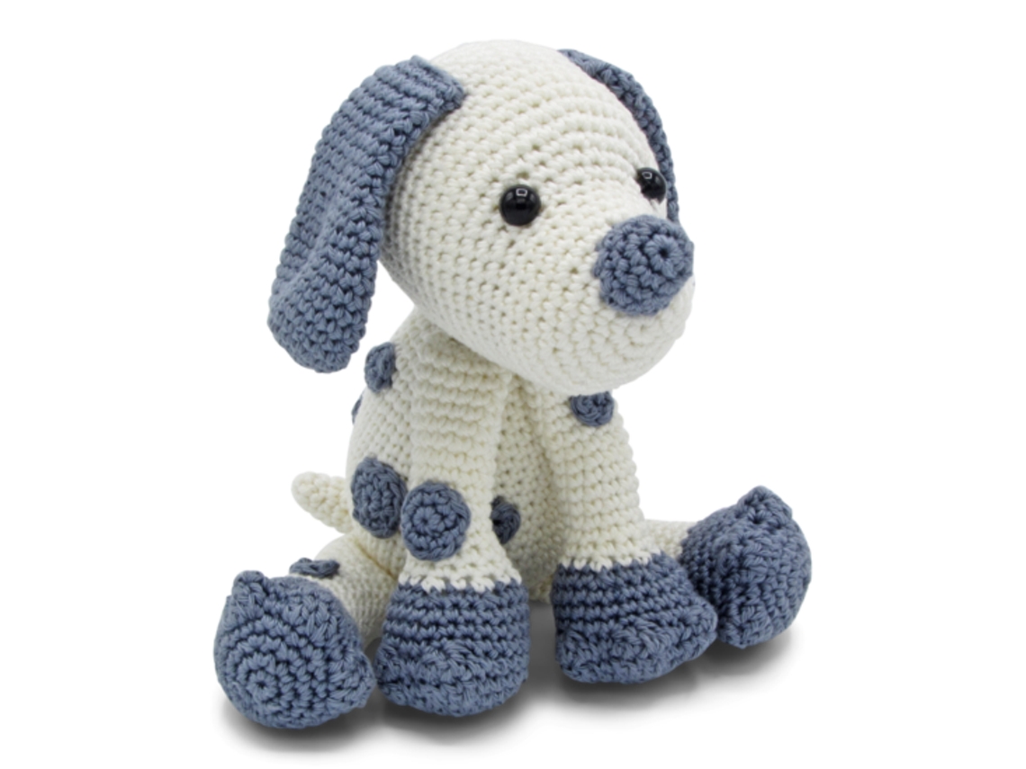 Kit de crochet Hardicraft Puppy Brix 20 cm Juego de manualidades para perros