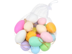 Juego De Huevos Artificiales Colgantes De Colores Para Manualidades Diy Para Niños