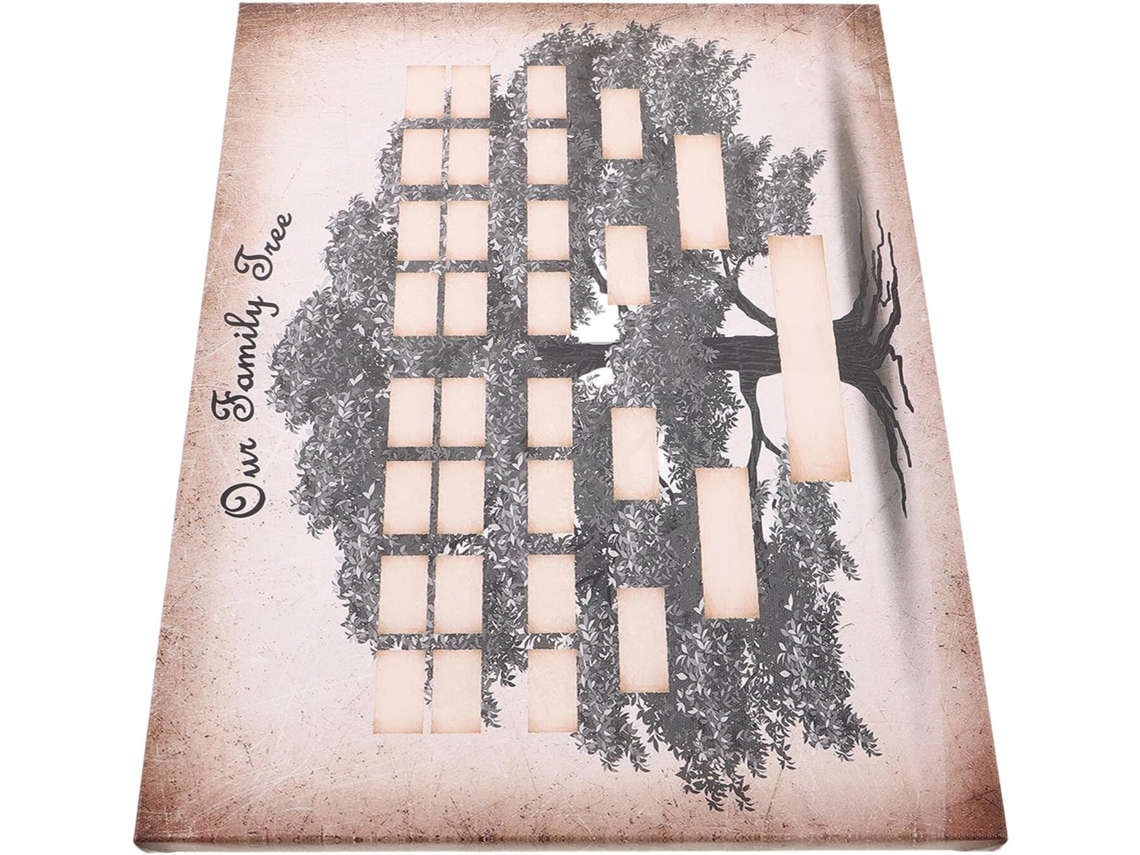 Póster De Árbol Genealógico Para Decoración Del Hogar Árbol Genealógico Personalizado