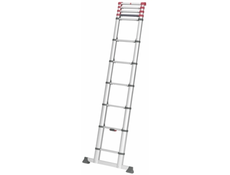 Hailo-7113-132-Escalera telescópica de aluminio FlexLine 380 de 13 peldaños