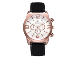 Reloj De Pulsera Unisex De Cuarzo Con Correa De Piel Sintética, Estilo Digital Clásico, Esfera Redonda Negra.