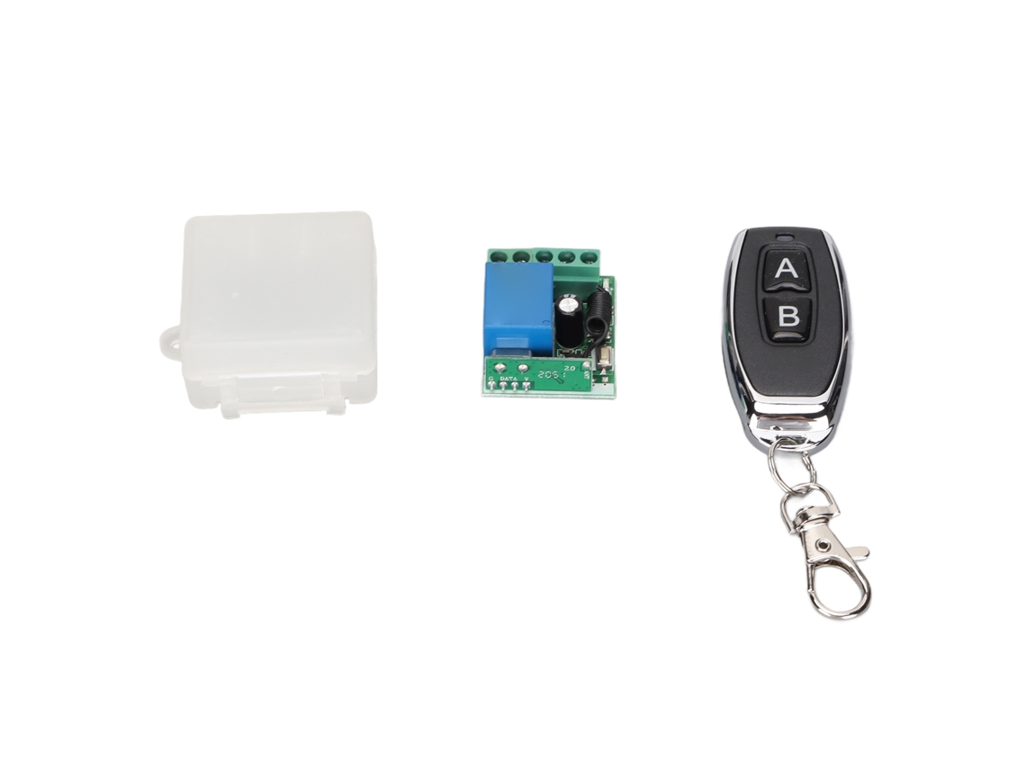 Interruptor de control remoto inalámbrico (canal único, relé de 12 V)
