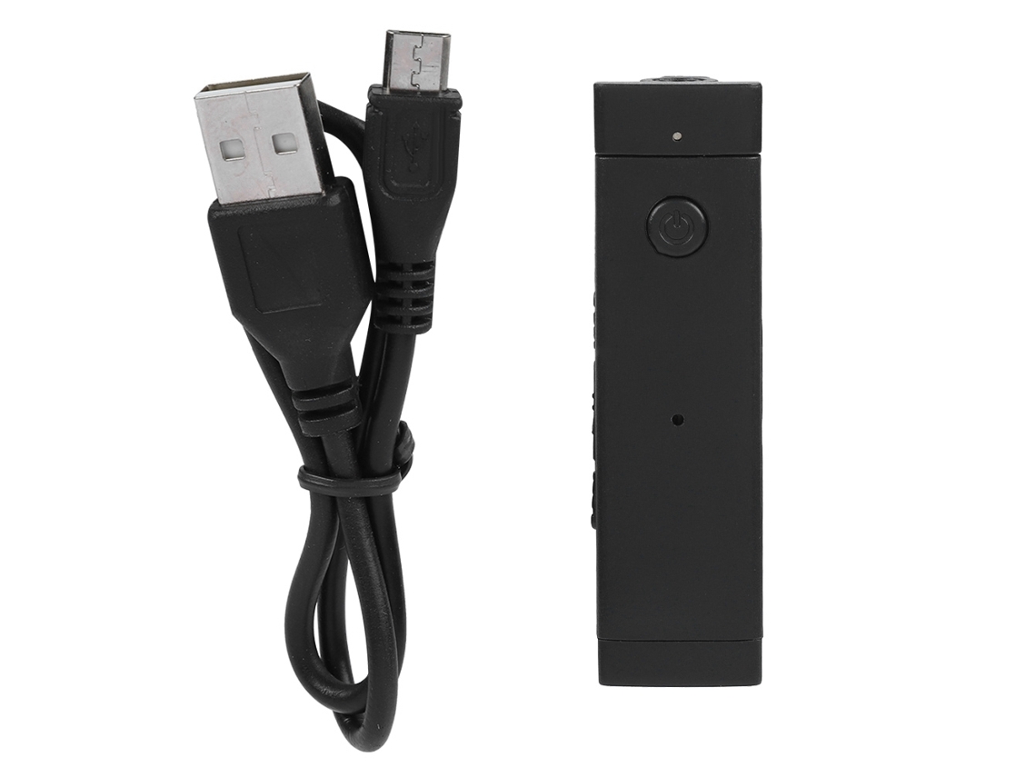 Receptor De Audio Bluetooth Aux Con Conector Jack De 3.5 Mm Lavalier, Adaptador Para Auriculares