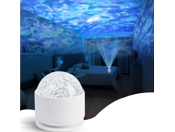 Lâmpada Sensorial Calmante Para Crianças Autistas, Brinquedo Sensorial Com Projeção De Luz Do Oceano