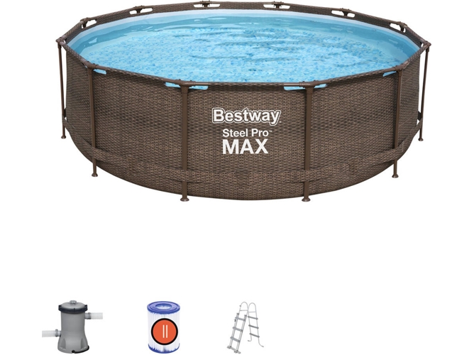Piscina Tubular BESTWAY 56709 (9150 L - 366x100cm)