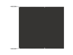 Maison Exclusive - Toldo Vertical Gris Antracita 60x800 Cm Tela Oxford