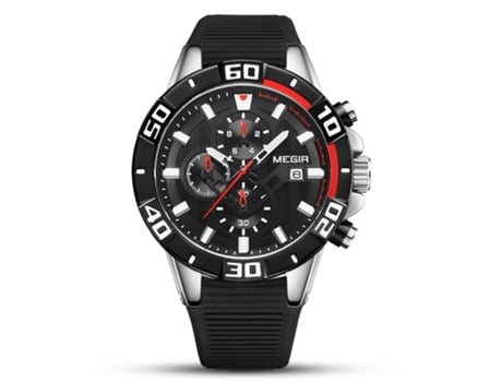 Relógio TRUMSEN Homem 2121 (Silicone - Negro)