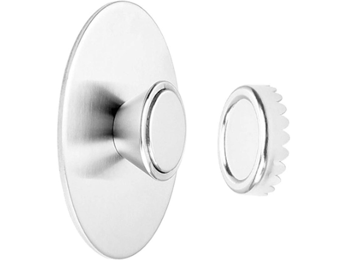 Jabonera Magnética, Sin Perforaciones, Acero Inoxidable TRUYUETY