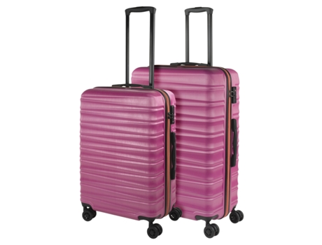 Juego De Maletas Rígidas Abs JASLEN Oporto fucsia (50X75x29 Cm)
