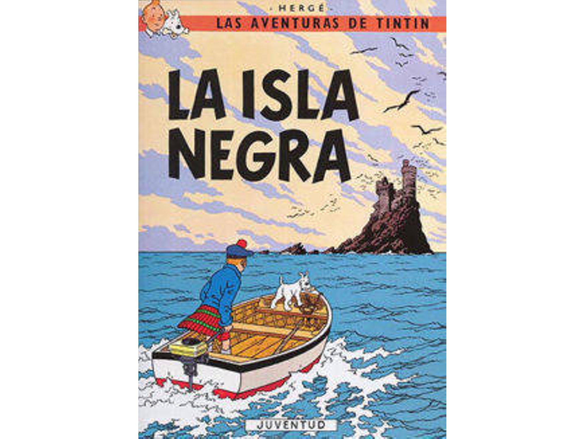 Libro Tintin: Isla Negra de Hergé (Año de edición - 1994)
