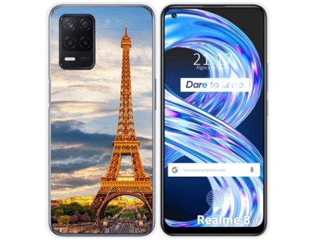 Carcasa Realme 8 5G / Narzo 30 5G TUMUNDOSMARTPHONE Dibujos Multicolor