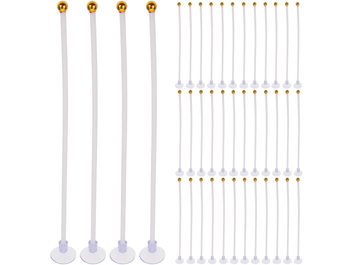 50 Soportes Versátiles Para Mástiles De Bandera Para Automóviles, Fabricados Con Plástico A La Intemperie Y Ventosa,