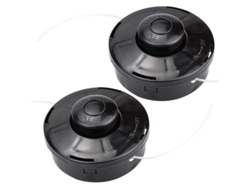 Paquete De 2 Cabezales Universales De Nailon Para Desbrozadora, Compatibles Con Cortacéspedes De Gasolina M10 X 1,25.