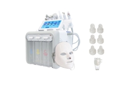 Máquina facial de oxígeno e hidrógeno para limpieza profunda y rejuvenecimiento de la piel G1 con enchufe europeo OEM